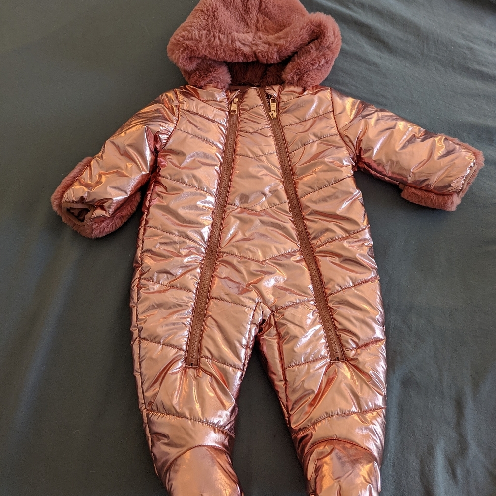 6-9 mon girls snow suit